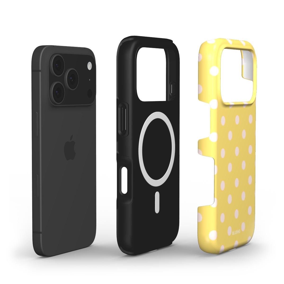 Sunny Dots MagSafe Tough Phone Case mobilskal – BLUSHD Cases BLUSHD